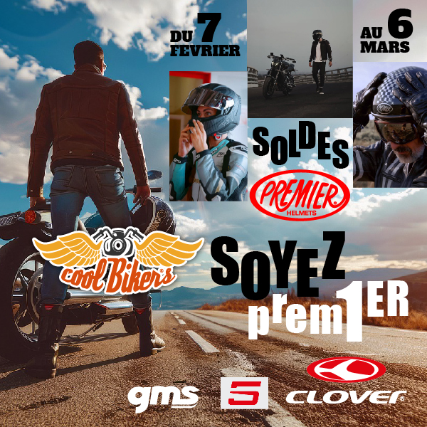 Cool Bikers Facebook ad: Soyez les PREMIERS à profiter des remises Cool…