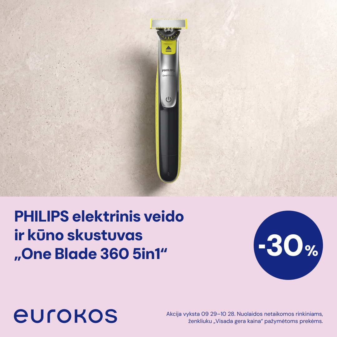 EUROKOS Facebook ad: PHILIPS ONE BLADE -30%