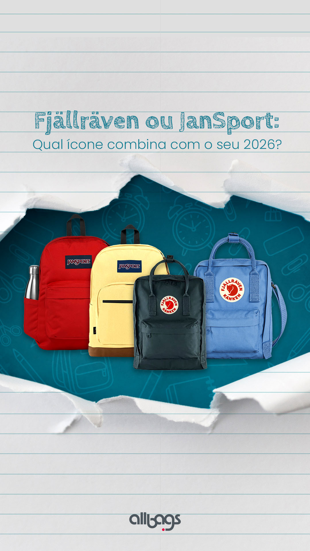 Allbags Facebook ad from Jan 30, 2026