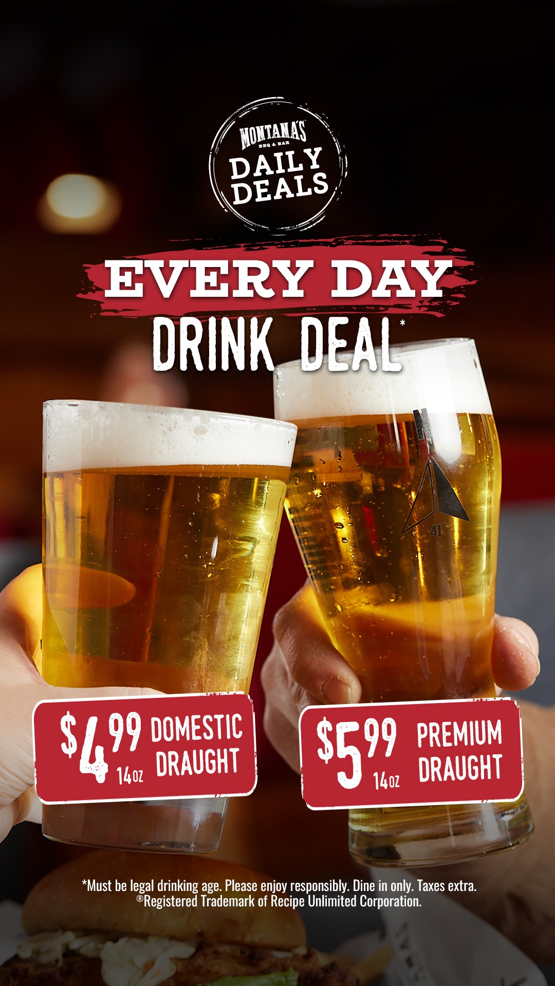 Montana's BBQ Facebook ad from Mar 8, 2026