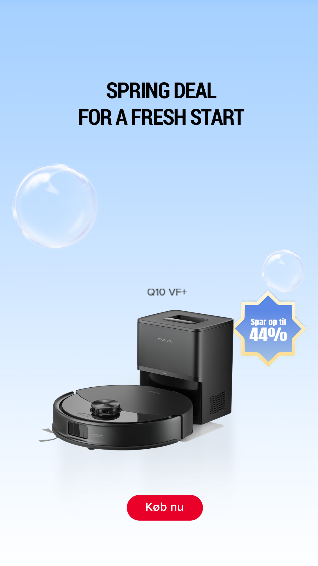Roborock Nordic Facebook ad from Mar 5, 2026