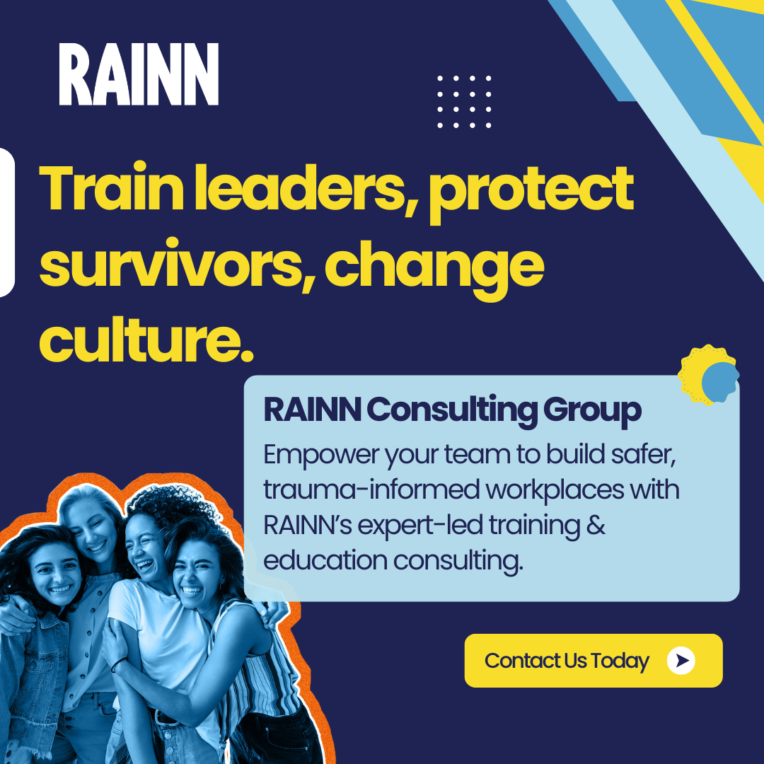 RAINN Facebook ad
