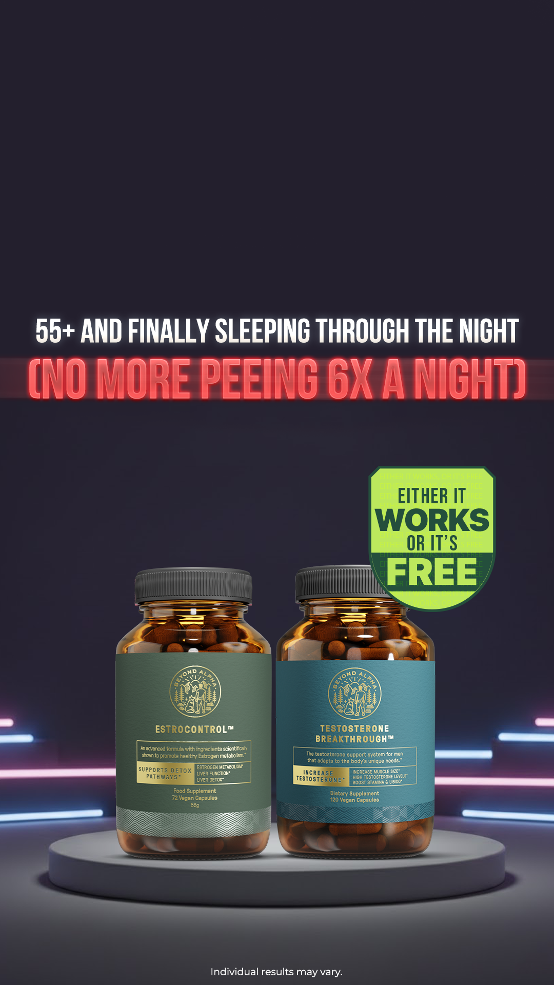 Fit Beyond 35 Facebook ad