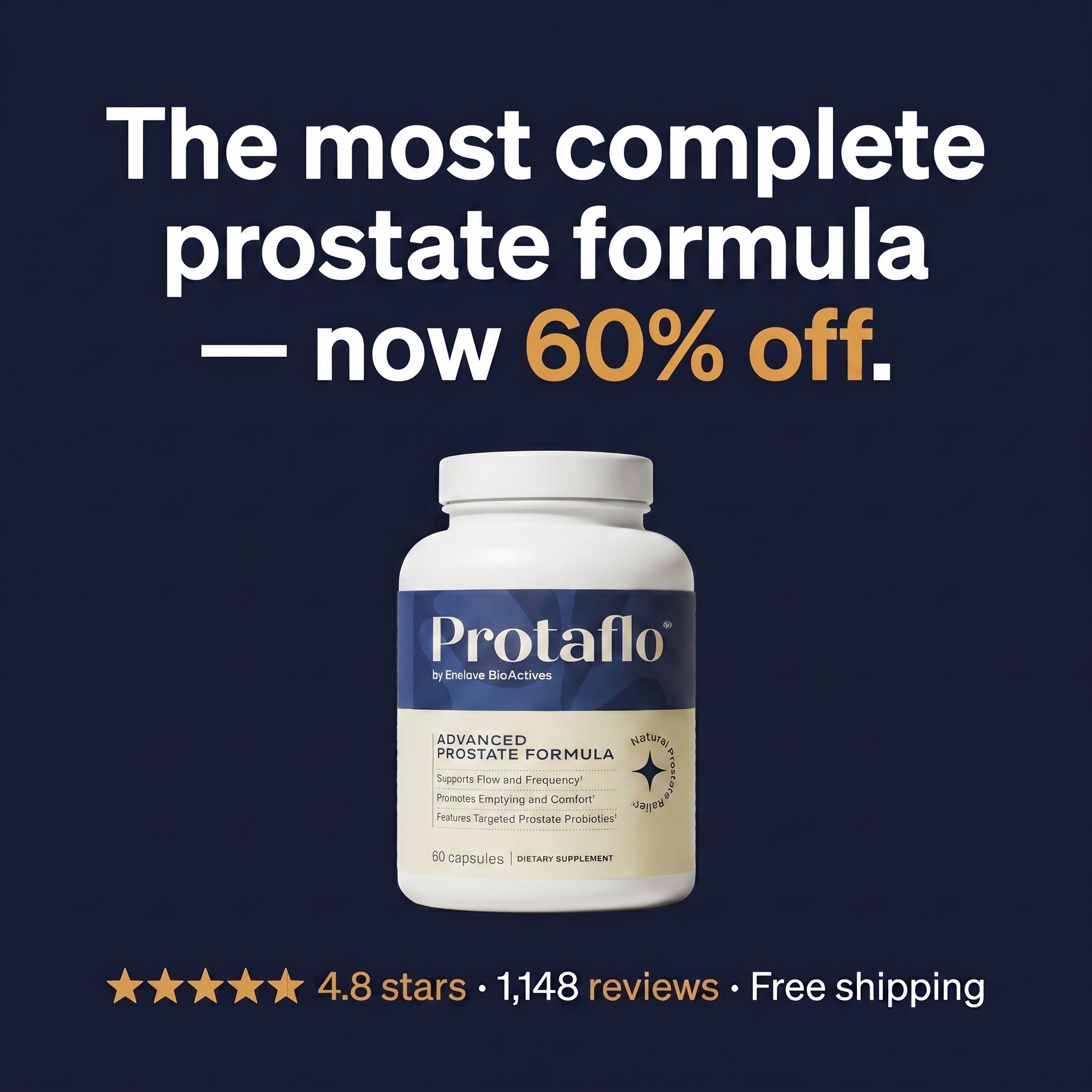 Protaflo Facebook ad