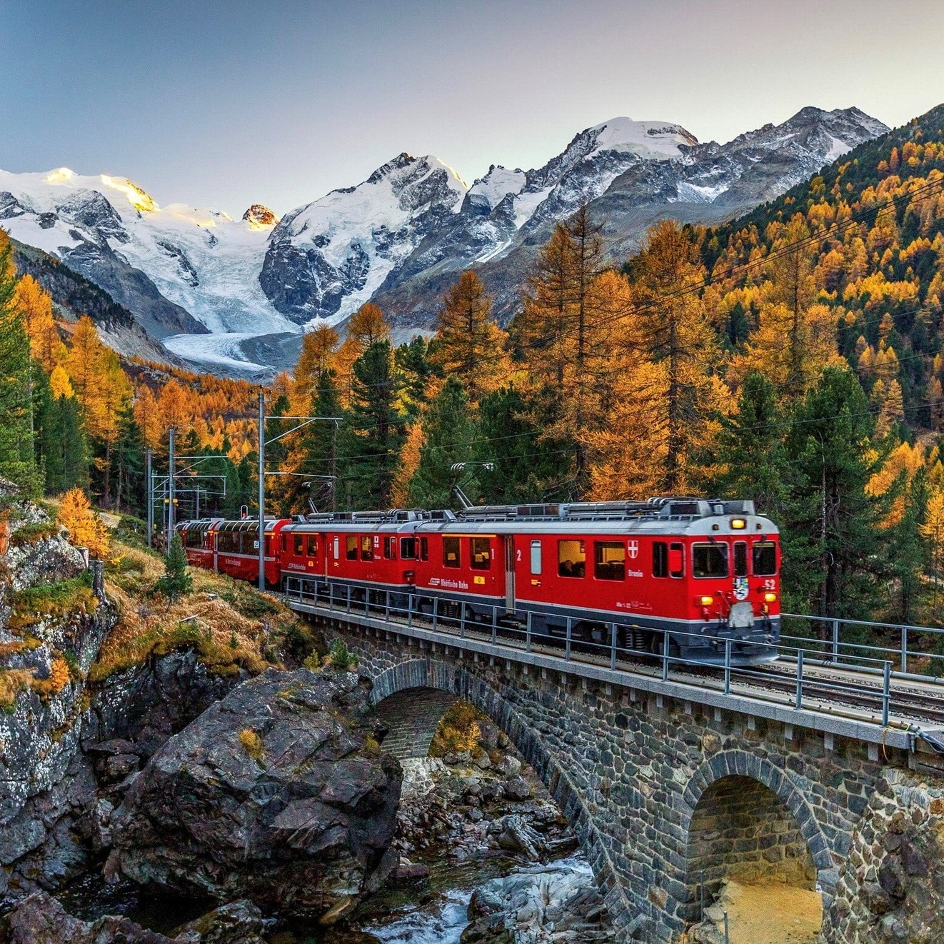 Trenino Rosso del Bernina Facebook ad