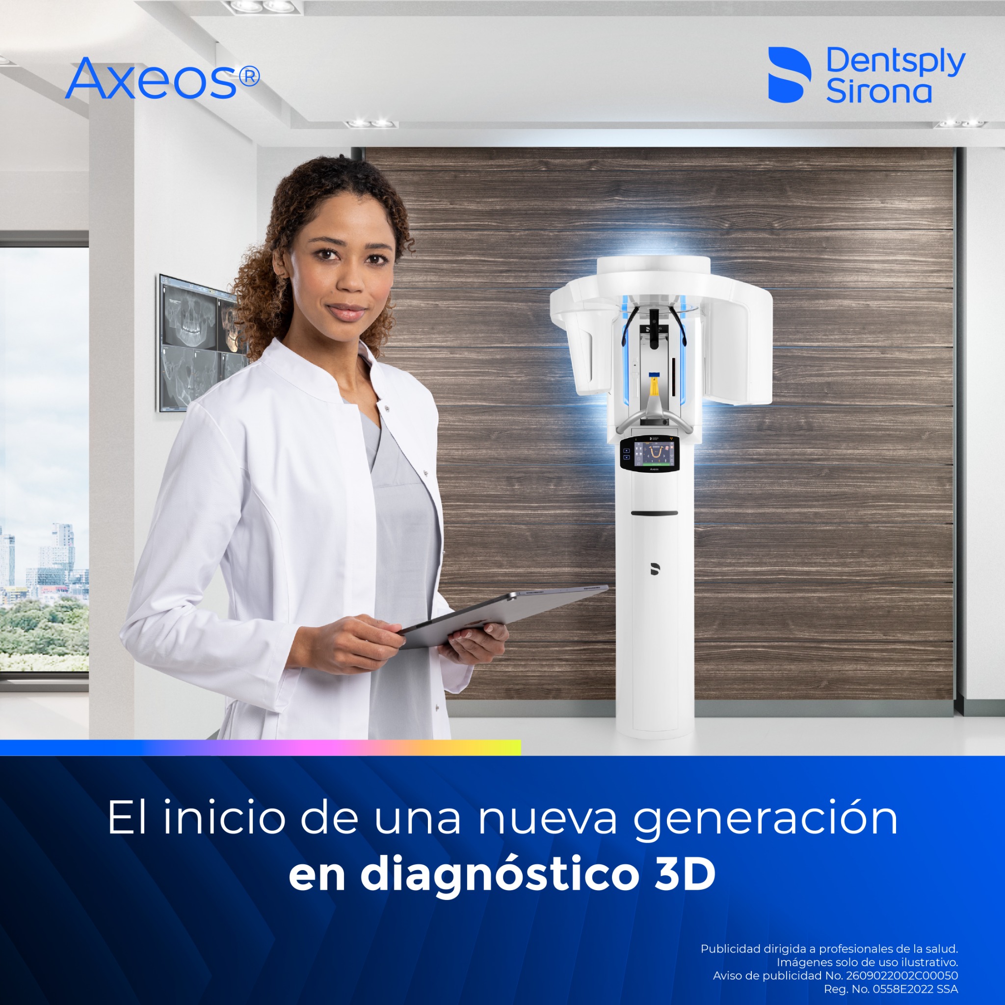 Dentsply Sirona México Facebook ad: Lleva el diagnóstico de tu clínica al siguiente…