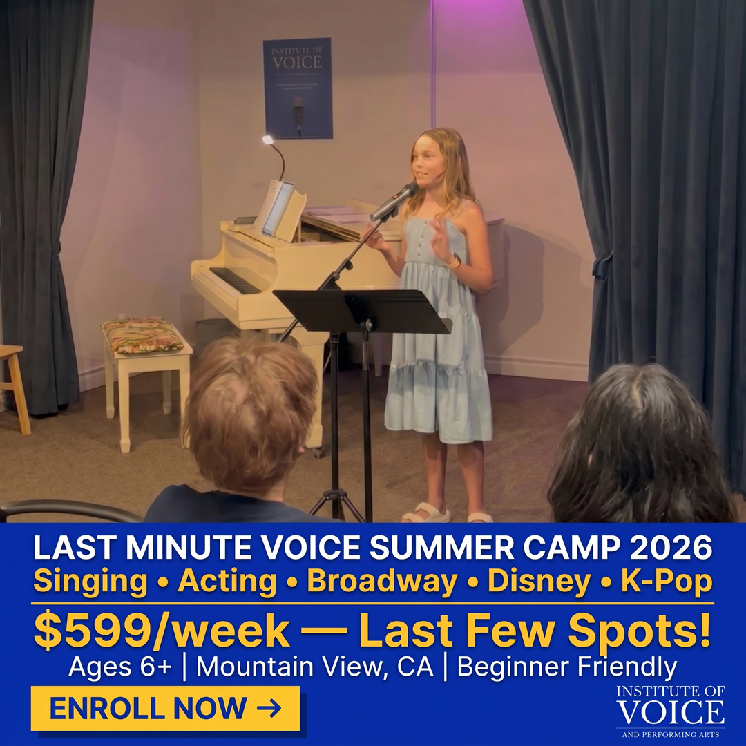 Institute Of Voice Facebook ad from May 19, 2026