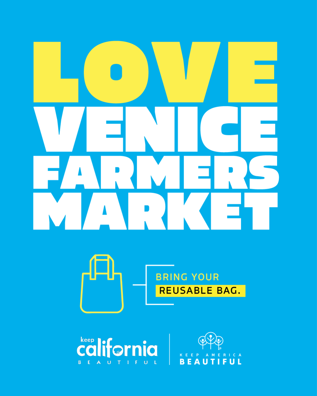 Keep California Beautiful Facebook ad: Bring the Bag