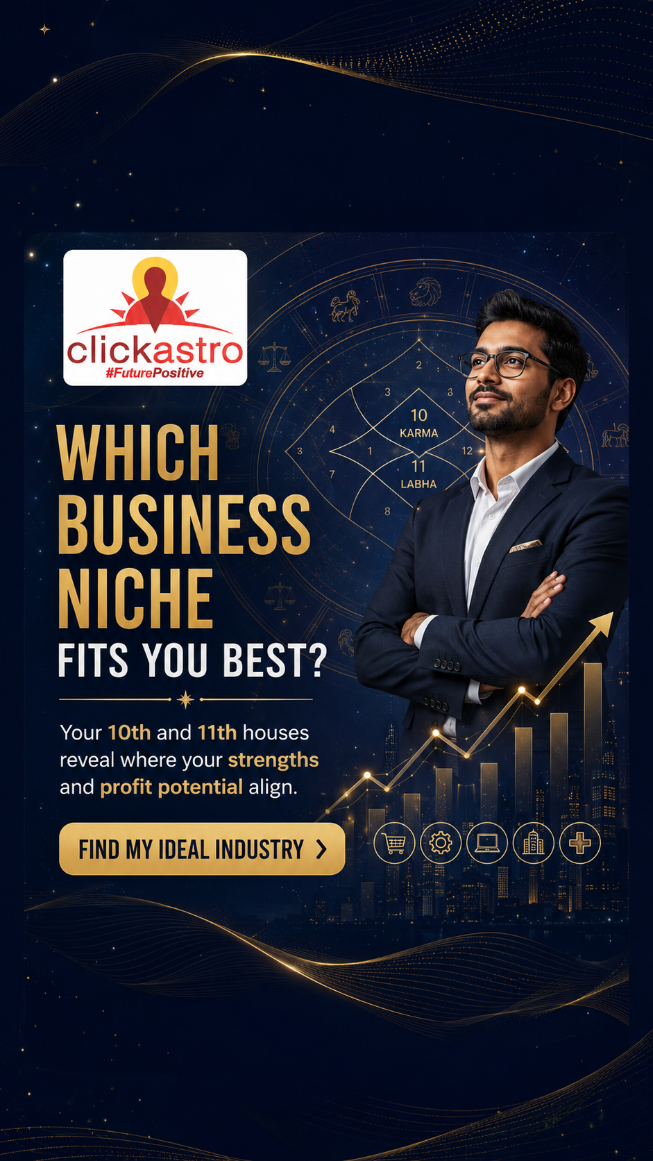 Clickastro Facebook ad