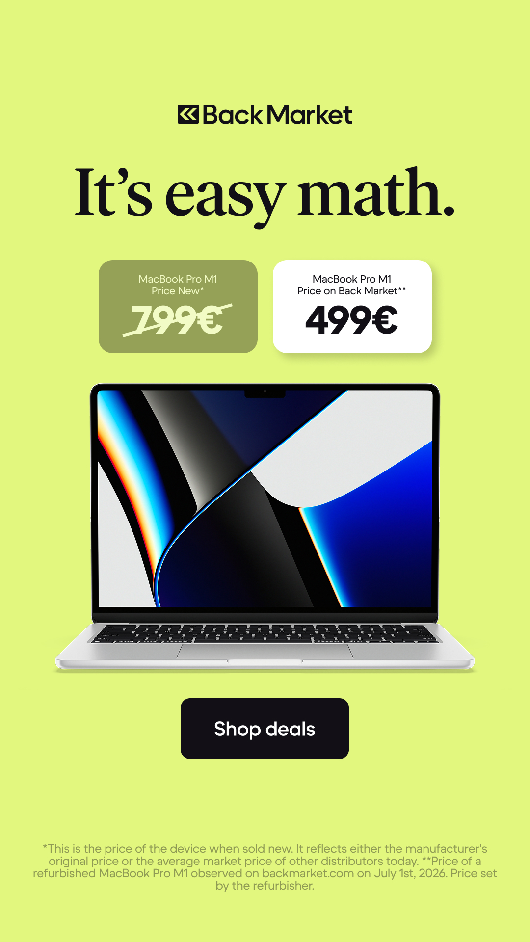 Back Market Facebook ad