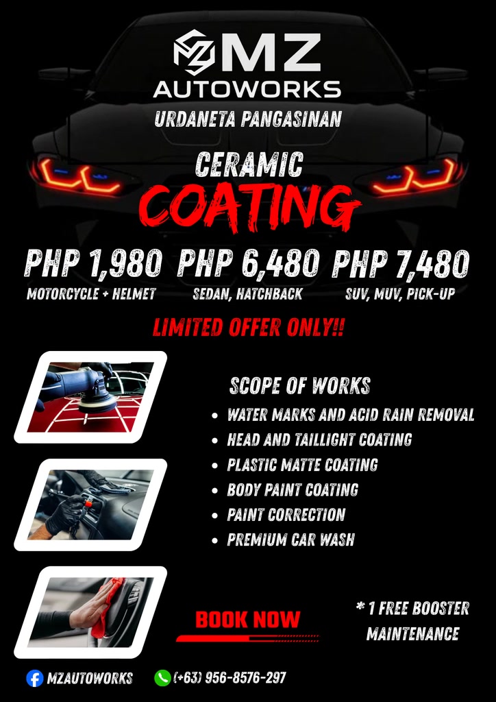 MZ Autoworks Facebook ad from Mar 9, 2026