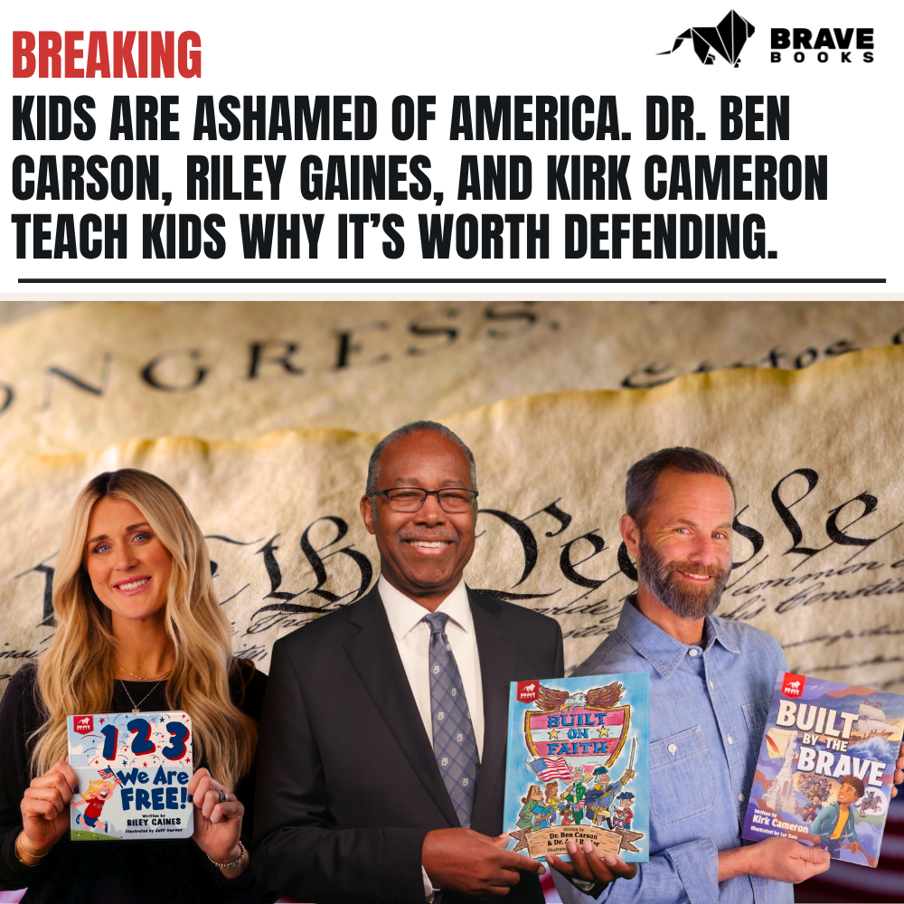 BRAVE Books Facebook ad