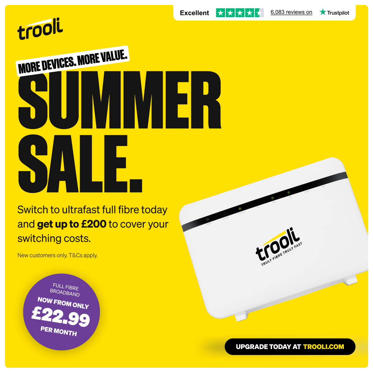 Trooli Facebook ad