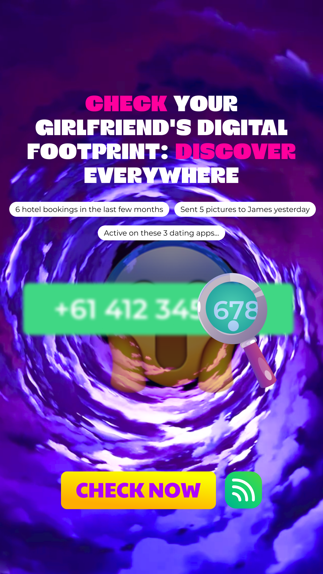 Full Digital Background Check Facebook ad