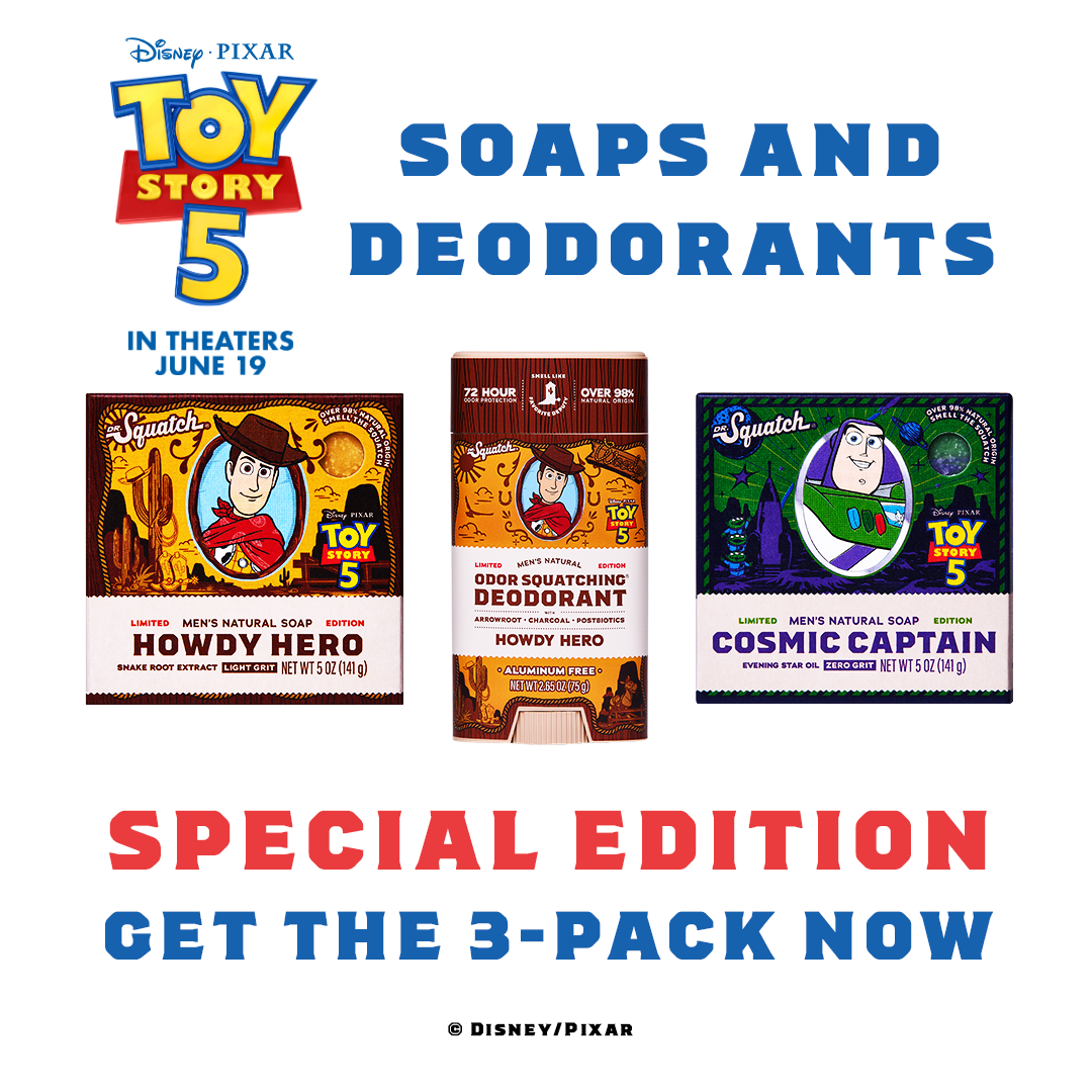 Dr. Squatch Facebook ad