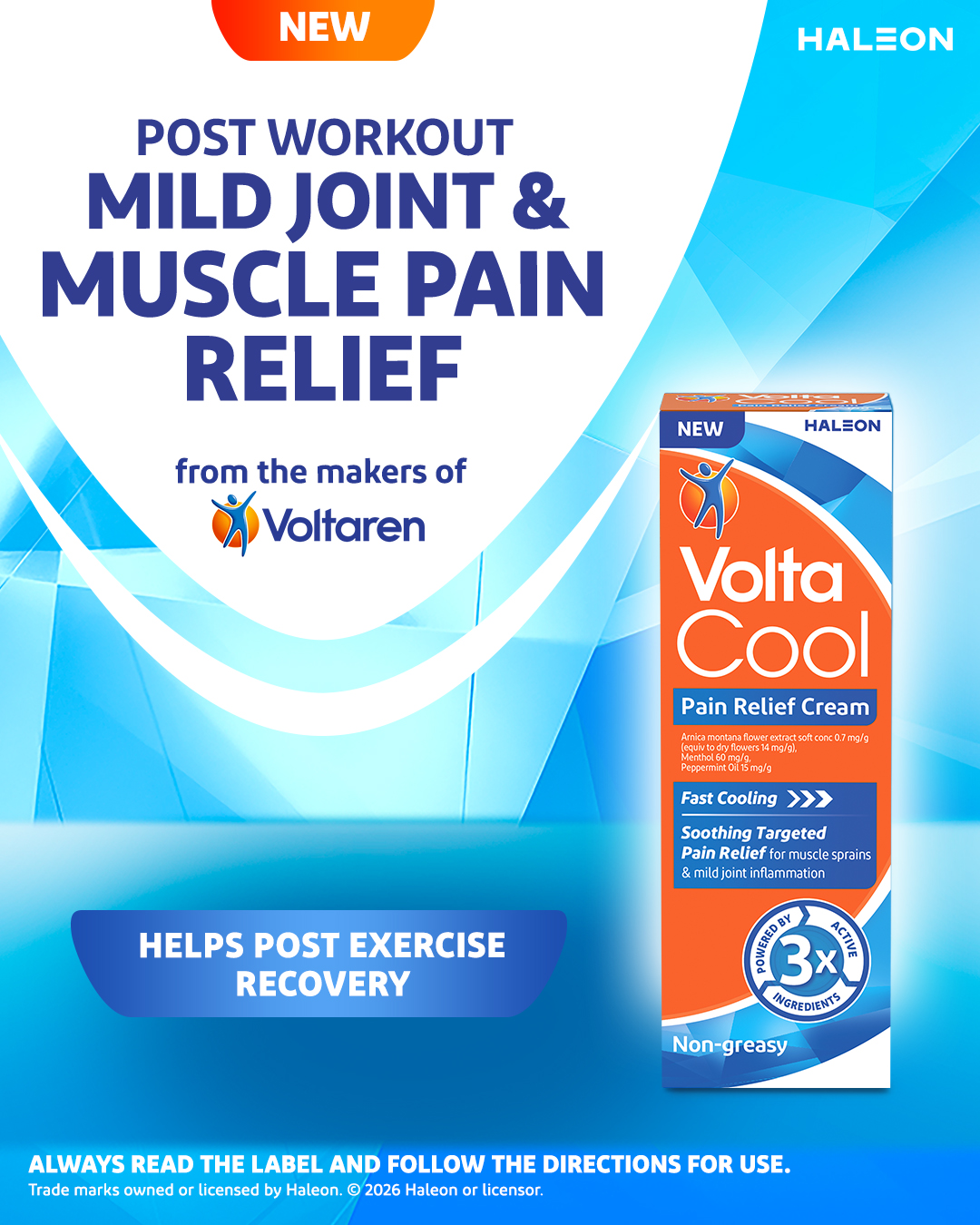 Voltaren Facebook ad from Jun 30, 2026