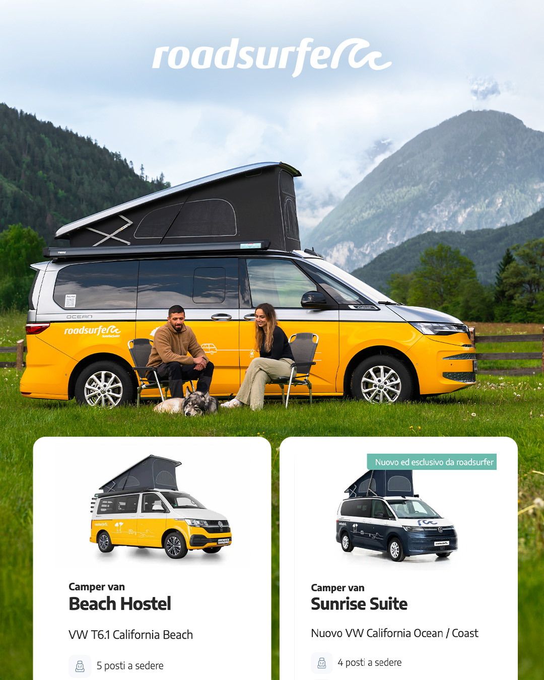 roadsurfer Facebook ad