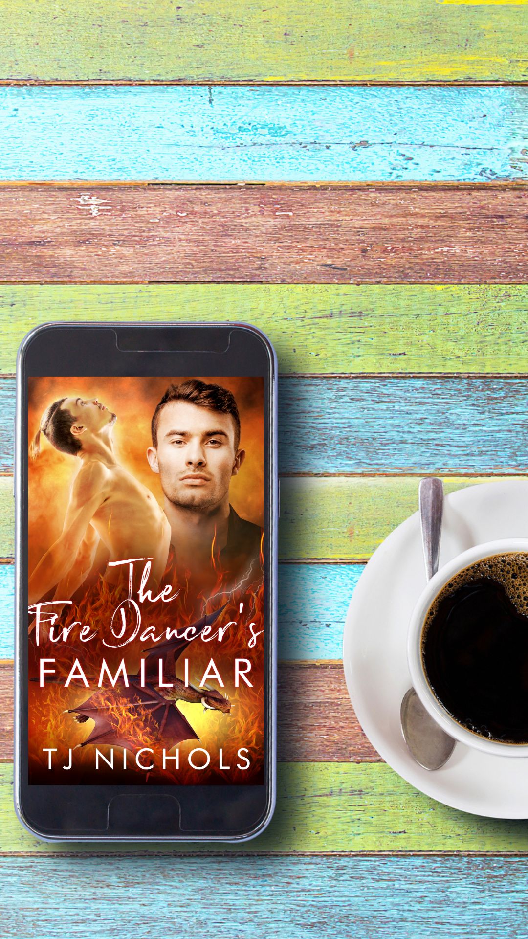 TJ Nichols - mm fantasy & paranormal romance author Facebook ad