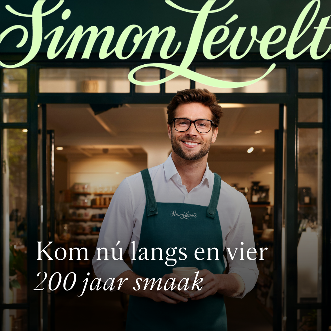 Simon Lévelt Facebook ad: 200 jaar Simon Lévelt