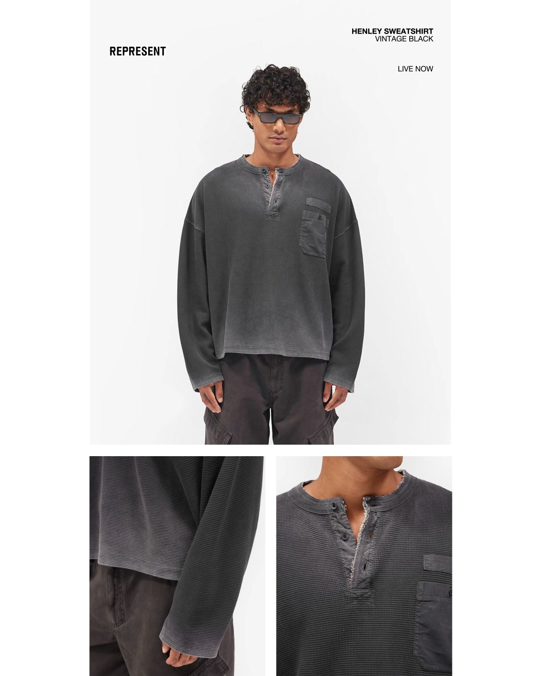 Represent Clo Facebook ad: Discover FW26.
