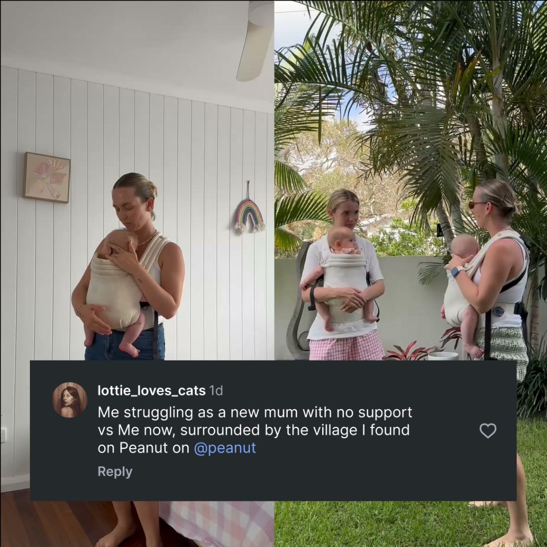 Peanut App Facebook ad: Find Your Tribe