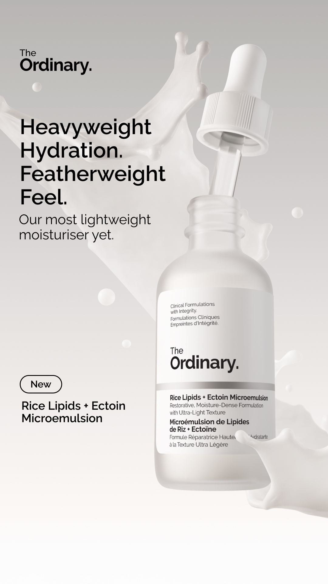 The Ordinary Facebook ad