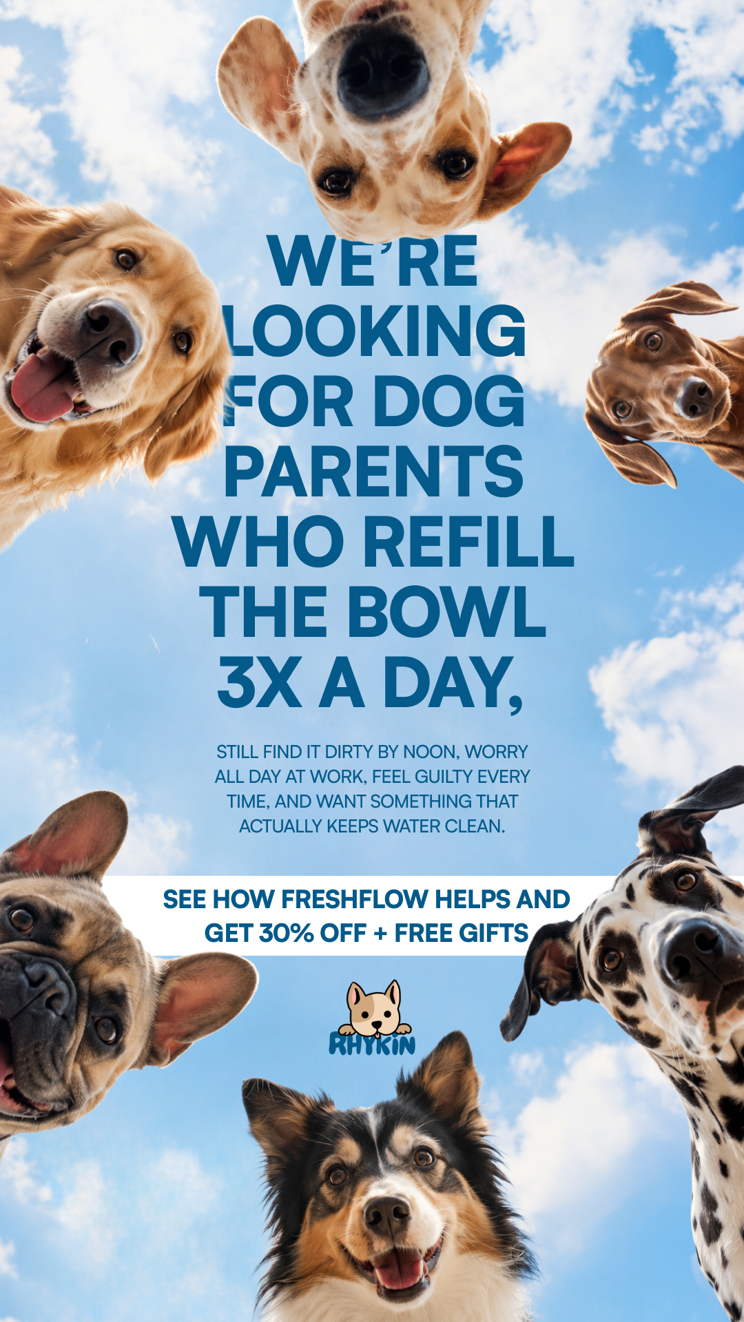 Rhykin Pet Co Facebook ad