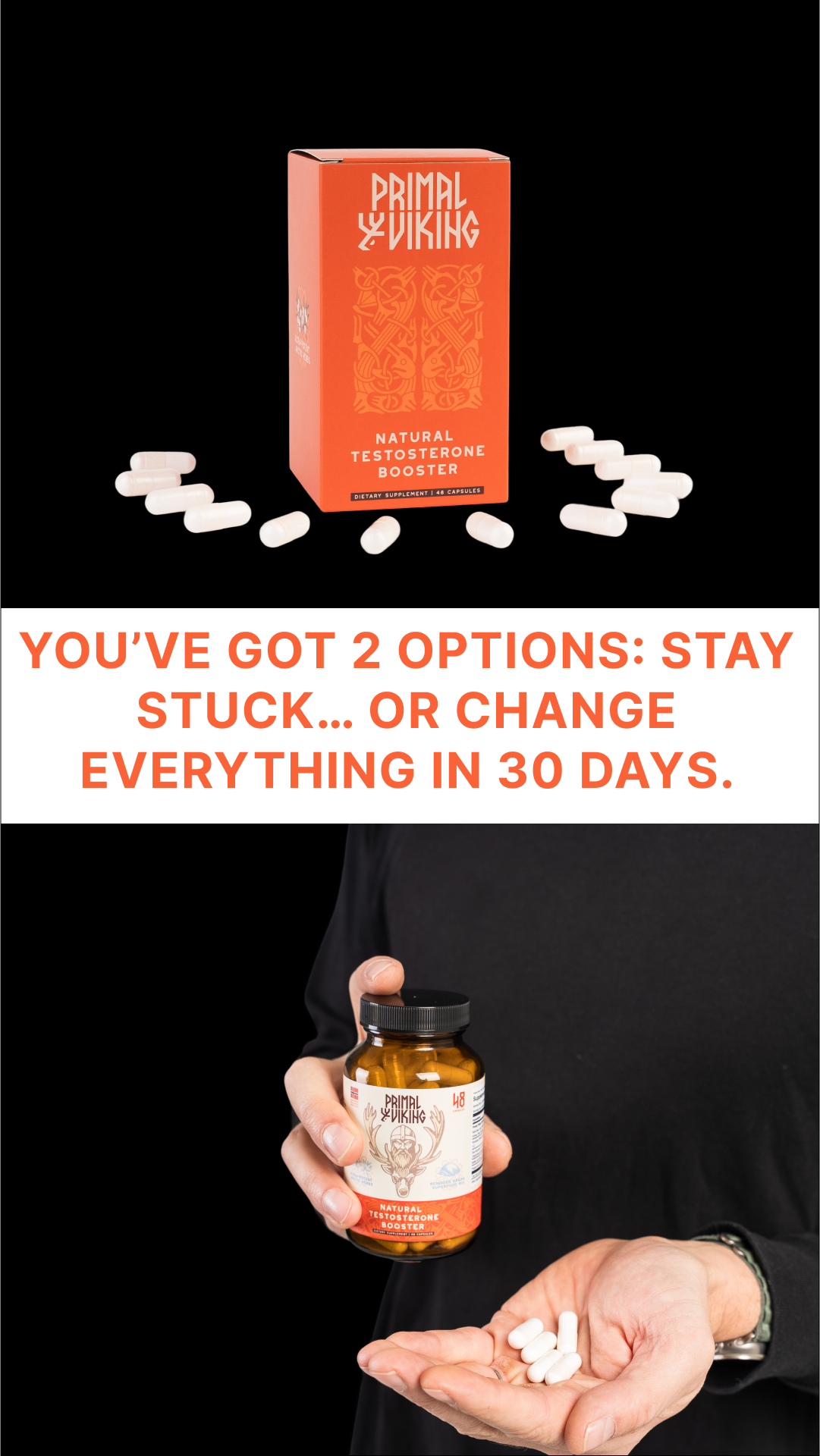 Primal Viking Facebook ad