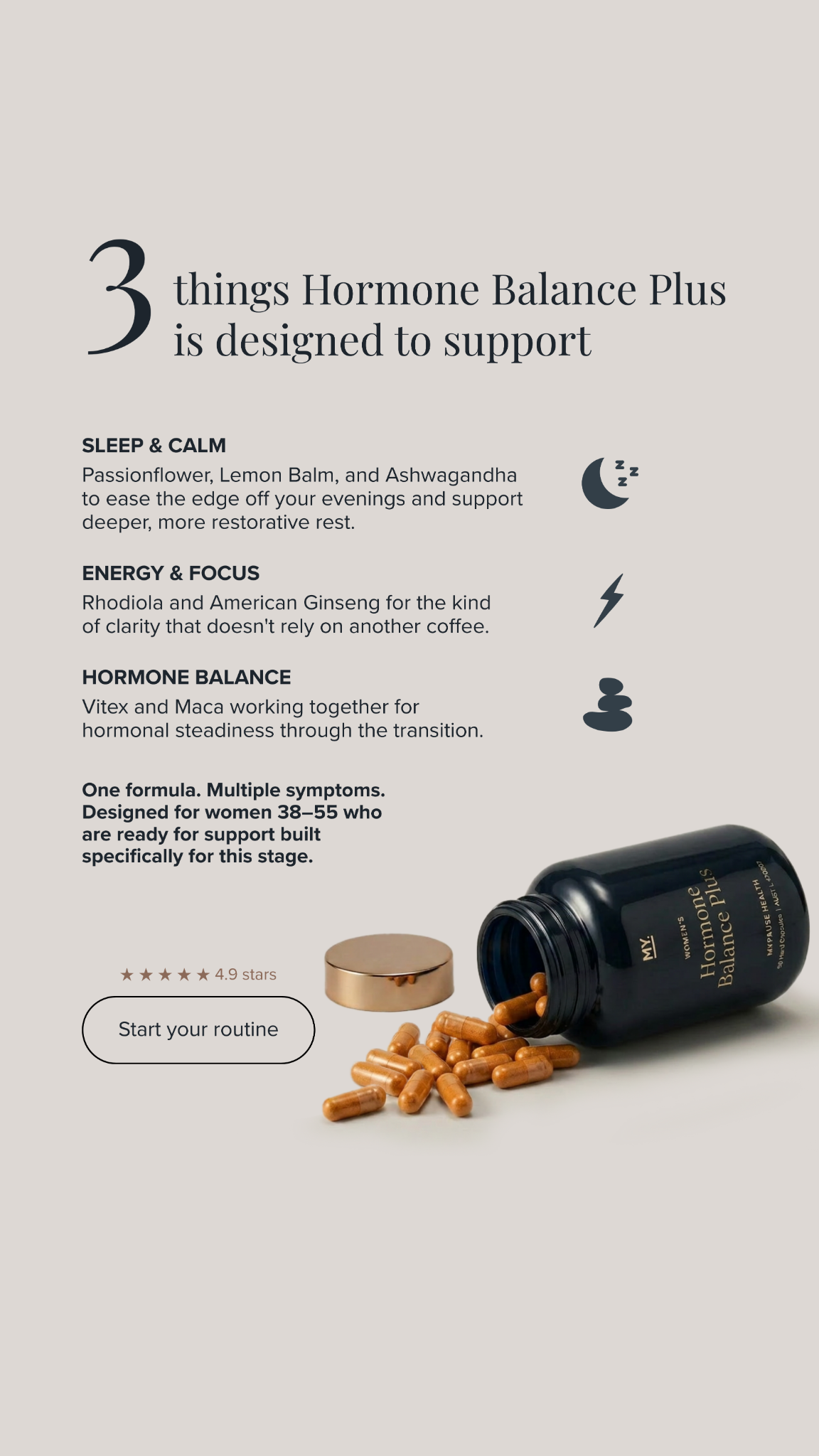 MyPause Health Facebook ad