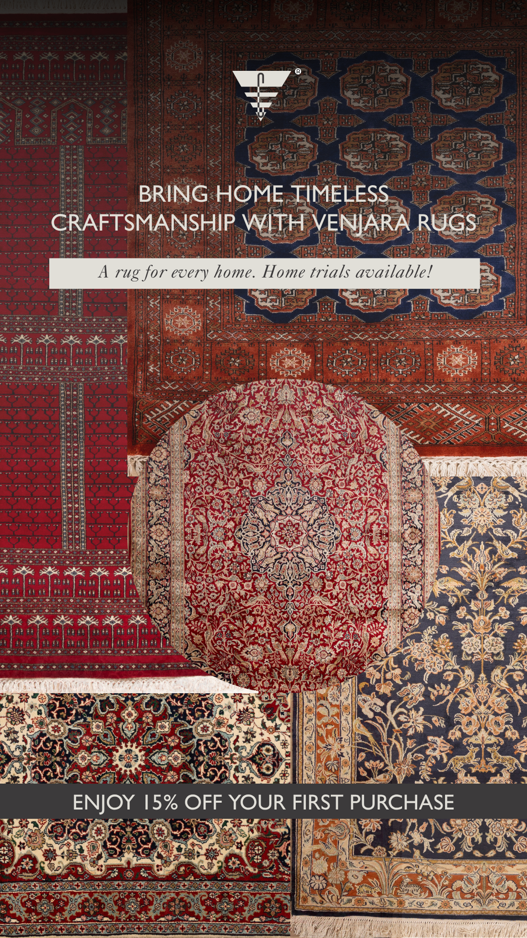 Venjara Carpets Facebook ad