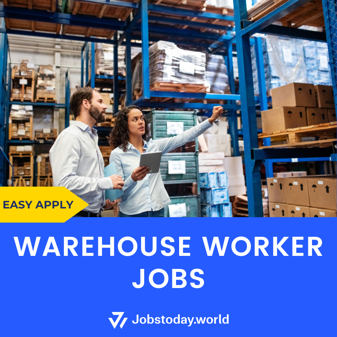 Jobstoday.World Facebook ad: Earn More with Warehouse Work Abroad