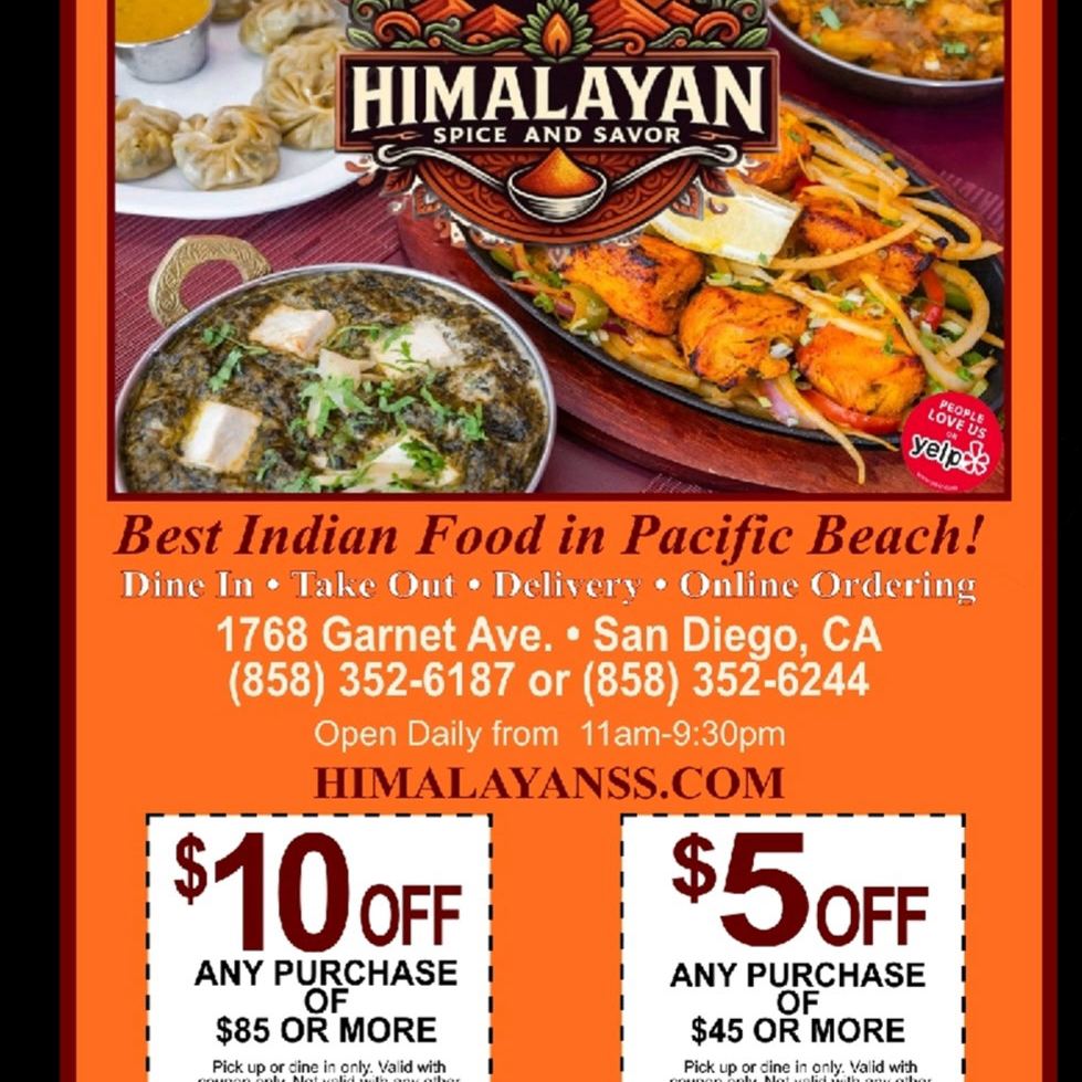 Himalayan Spice & Savor Indian Cuisine Facebook ad: Chat in Messenger