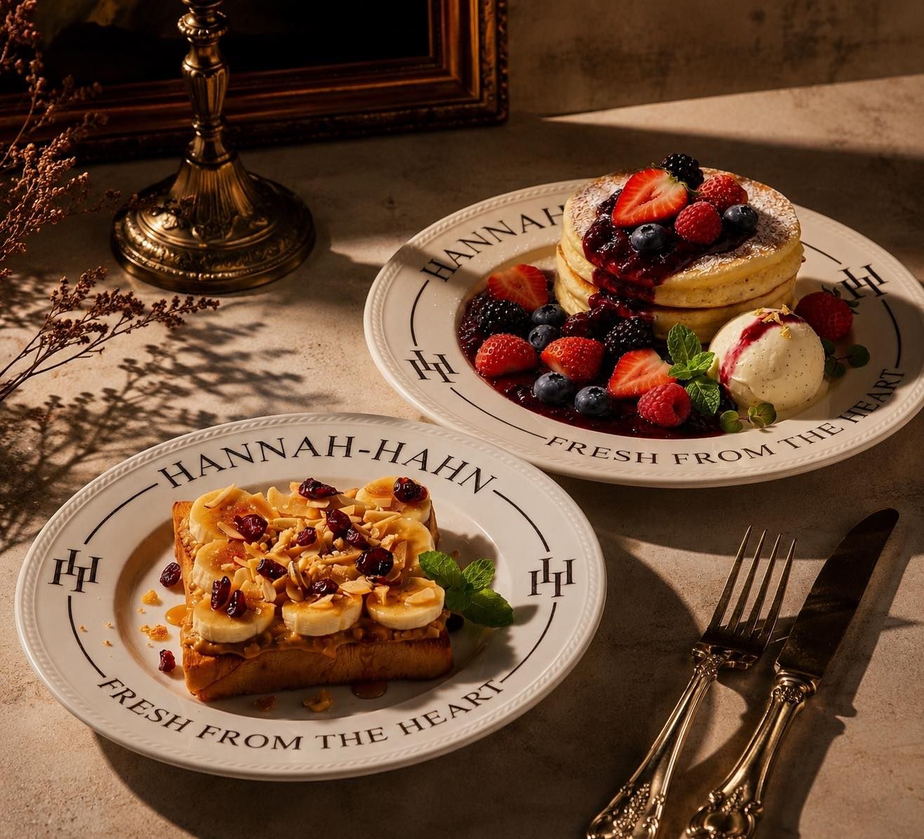 Hannah.Hahn Facebook ad: Introducing our new Brunch Menu, now officially available…