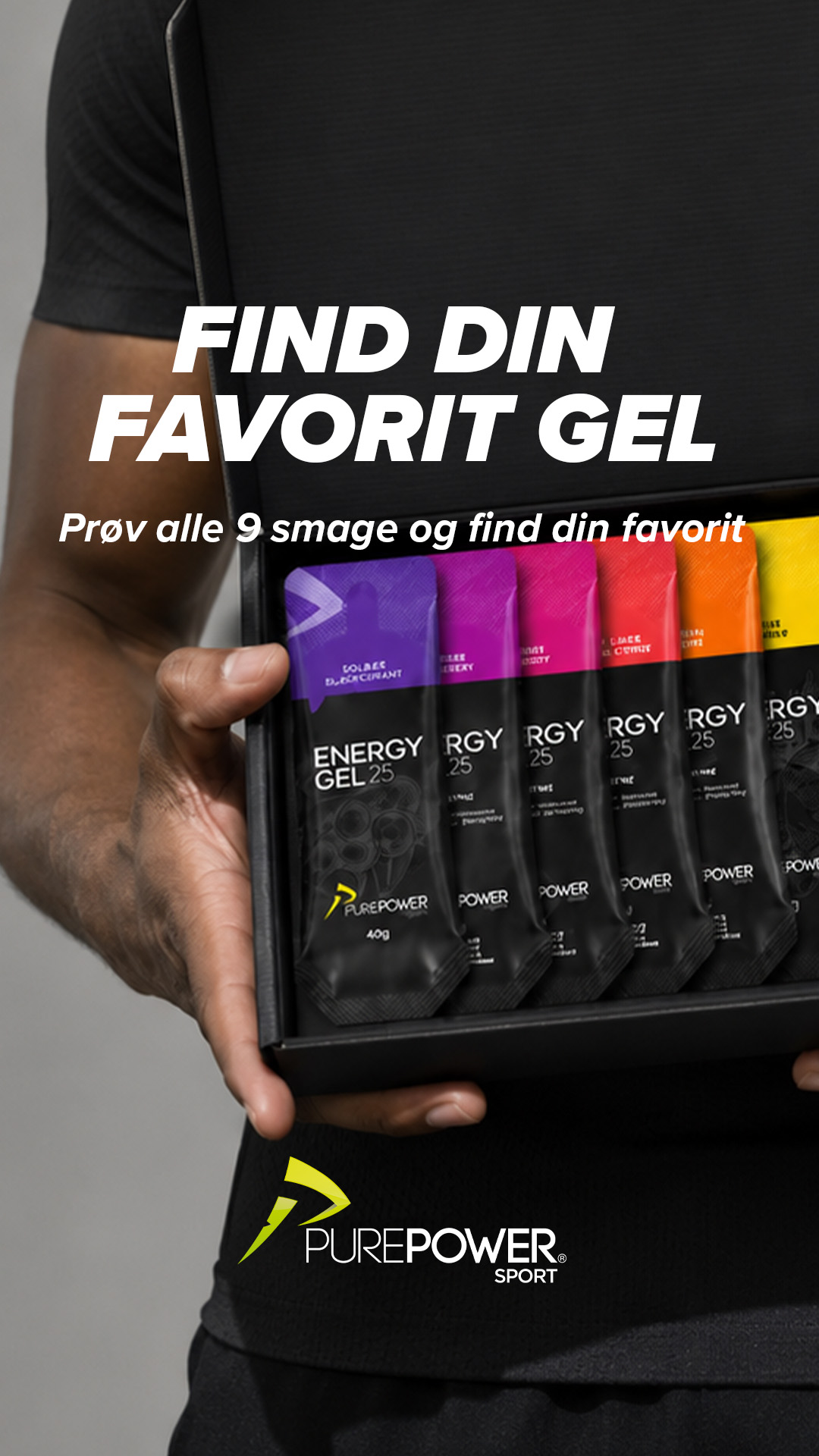 PurePower.dk > Sports Nutrition Facebook ad
