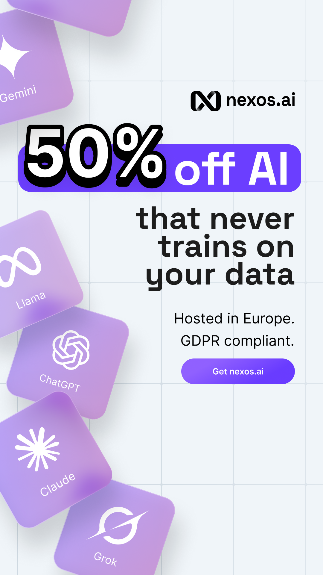 nexos.ai Facebook ad