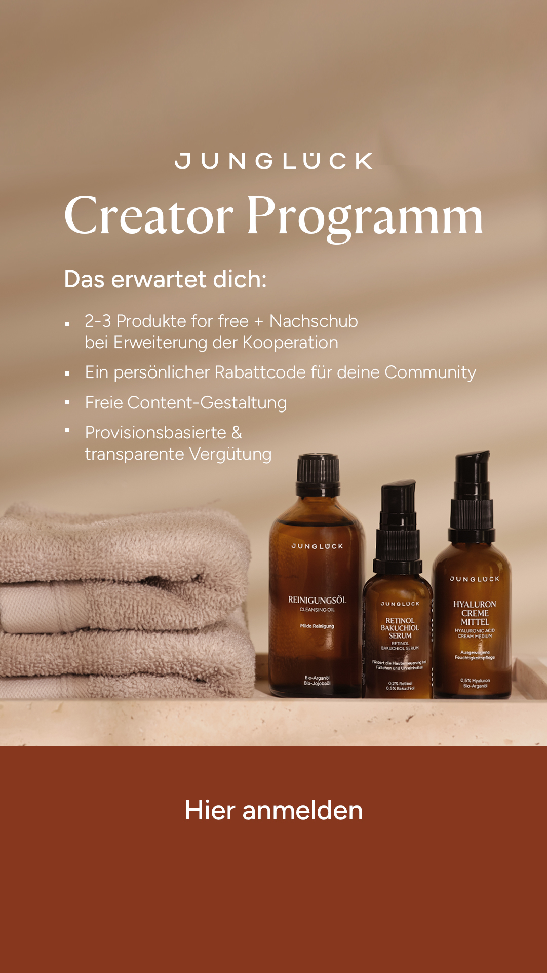 Junglück Facebook ad