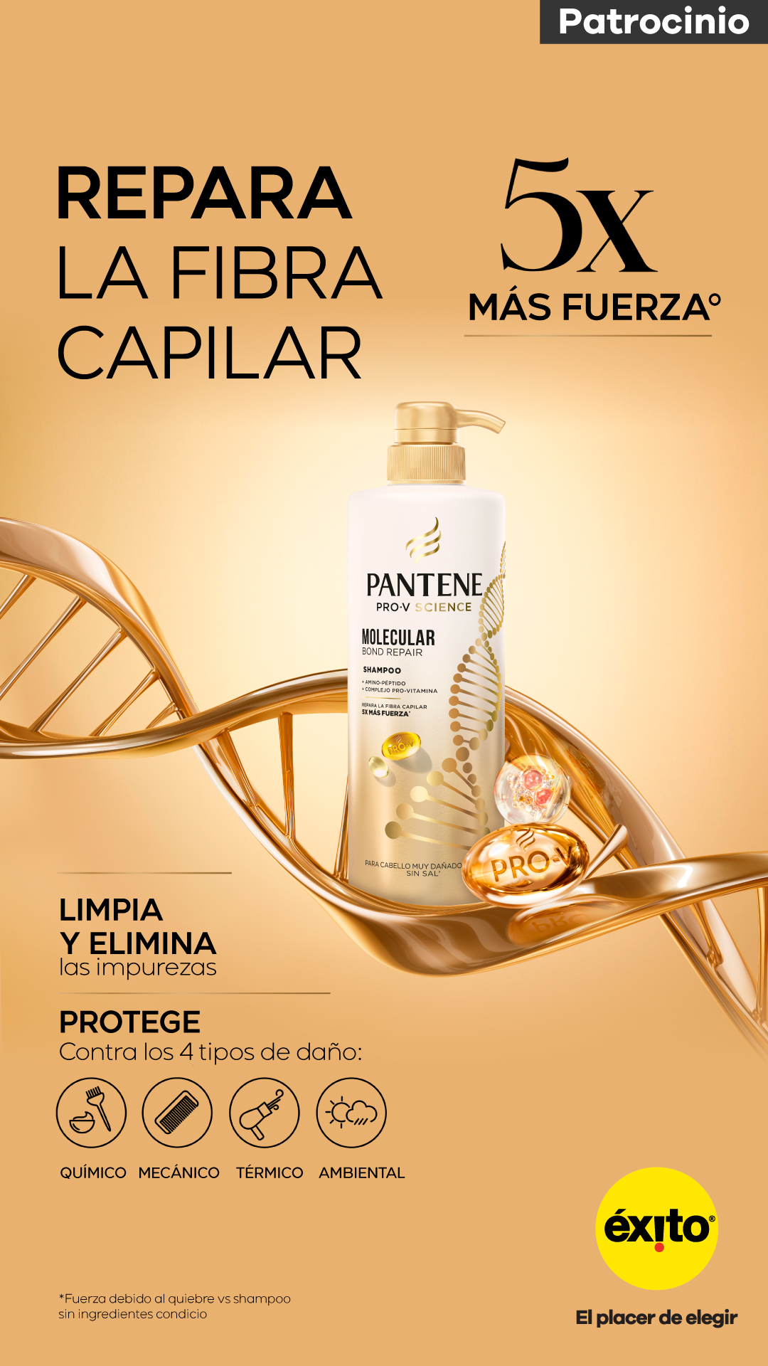 Éxito Facebook ad