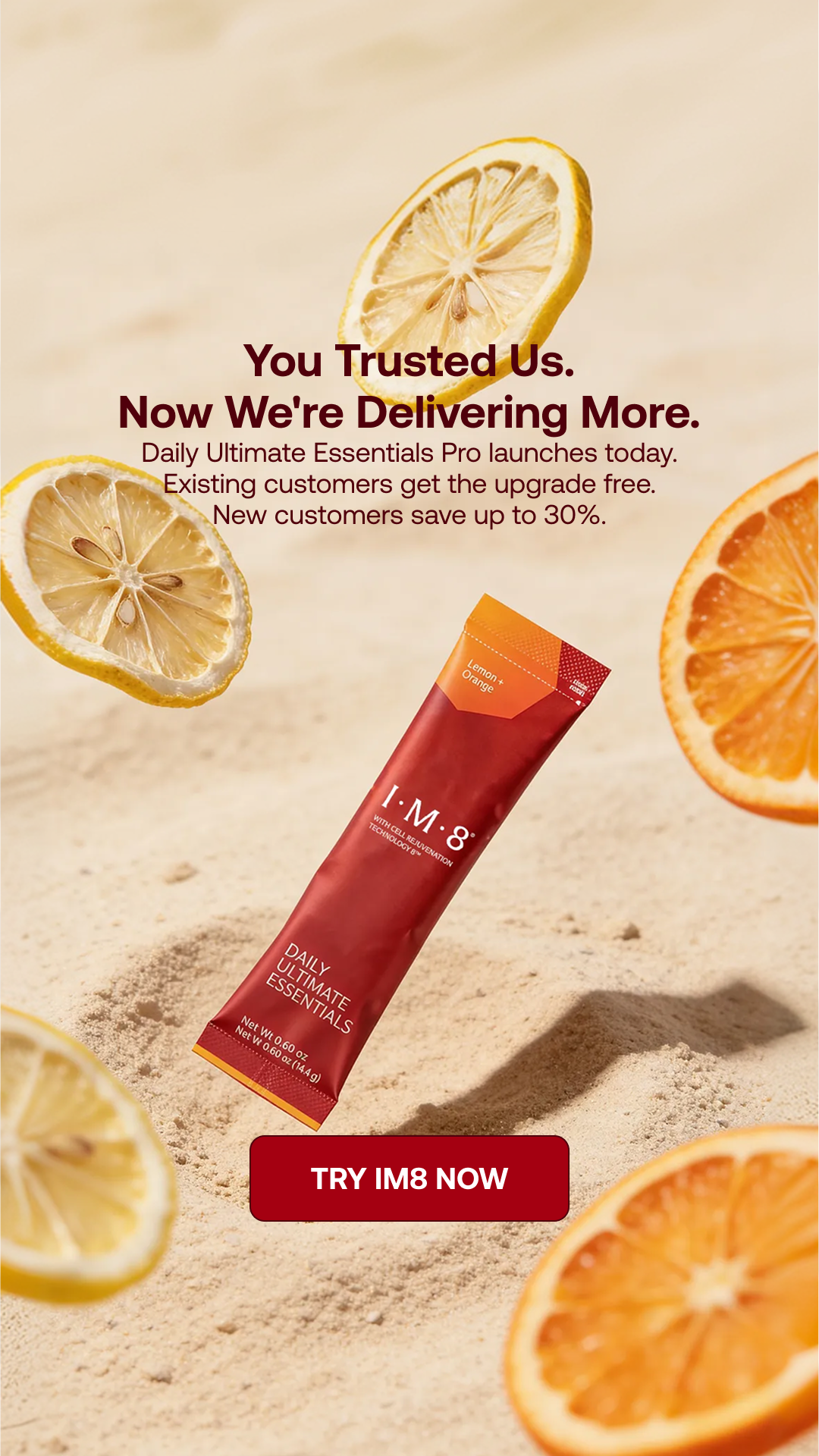 IM8 Health Facebook ad