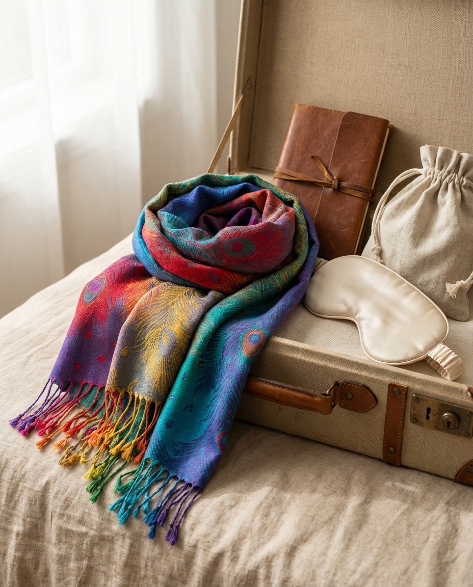 Harper-Heights Online Facebook ad: Boho Cashmere Wrap