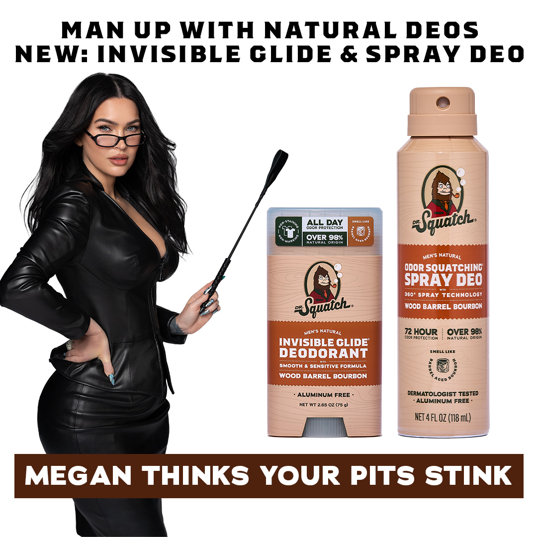 Dr. Squatch Facebook ad