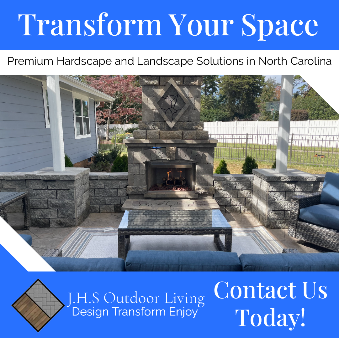 J.H.S Outdoor Living Facebook ad: Custom Outdoor Spaces Designed Just for You. Get a Free…