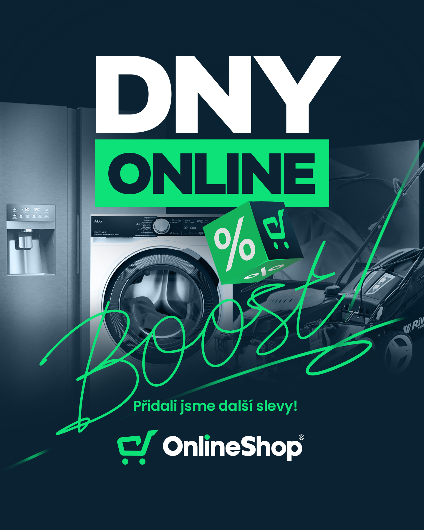 OnlineShop.cz Facebook ad