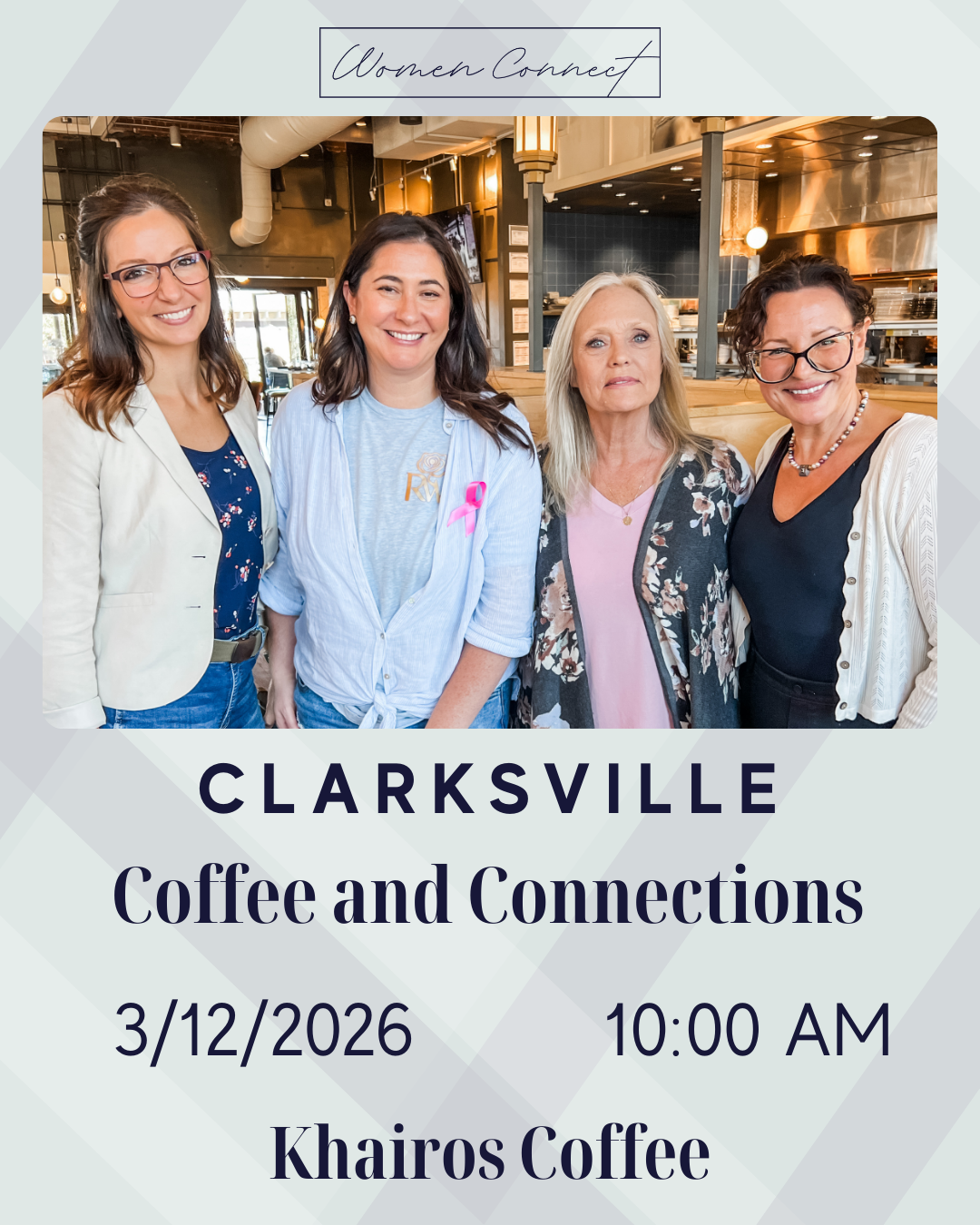 Women Connect Facebook ad: Grow Your Network & Make Real Connections!