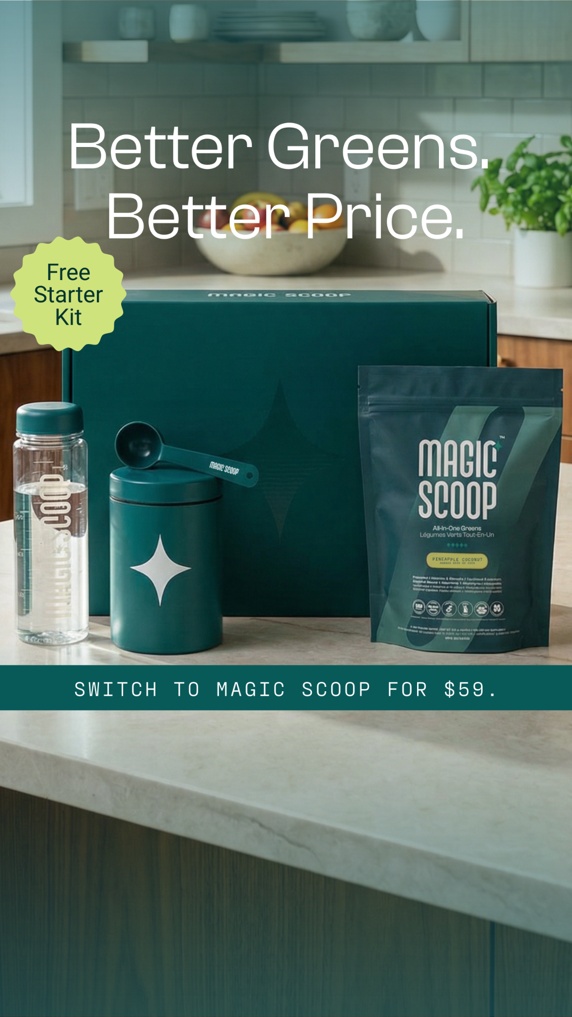 Magic Scoop Facebook ad