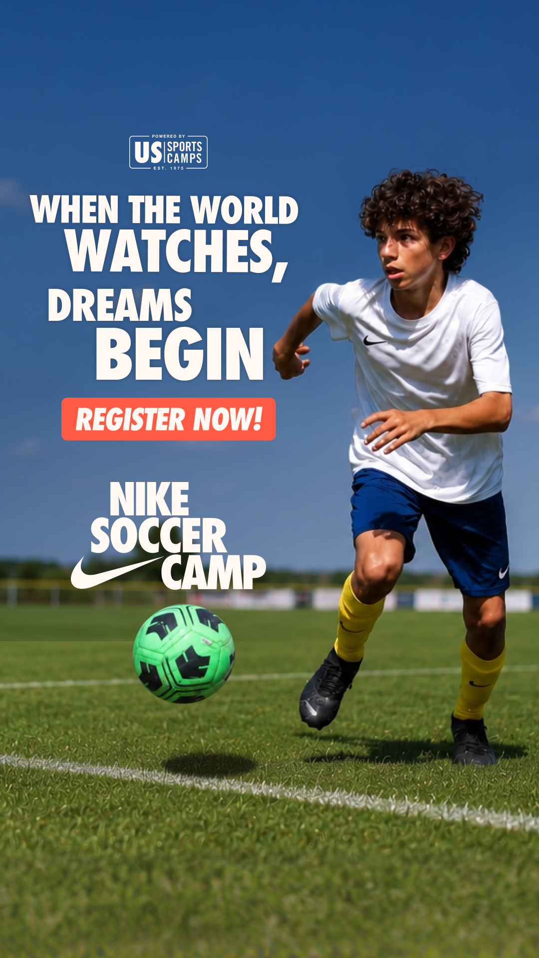 US Sports Camps - NIKE Sports Camps Facebook ad