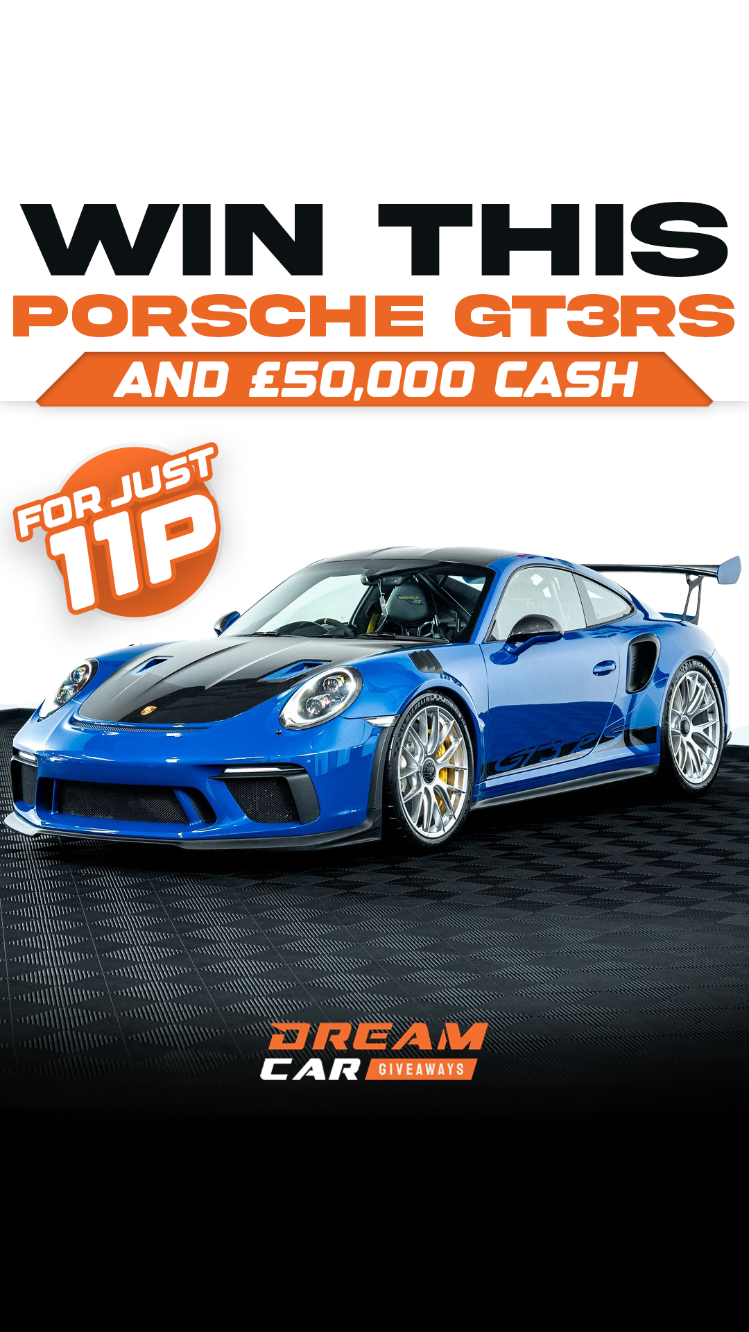 Dream Car Giveaways Facebook ad