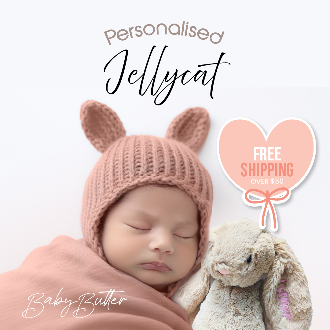 Baby Butter Facebook ad: Create Meaningful Gifts with Free Shipping on orders above…