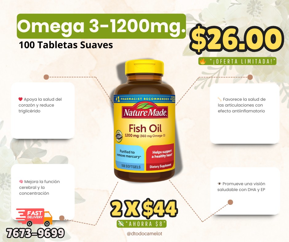 D’todo Camelot Facebook ad: Mejora tu vida con Vitaminas 100 % originales…