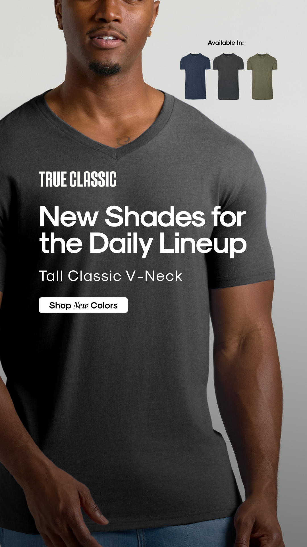 True Classic Facebook ad