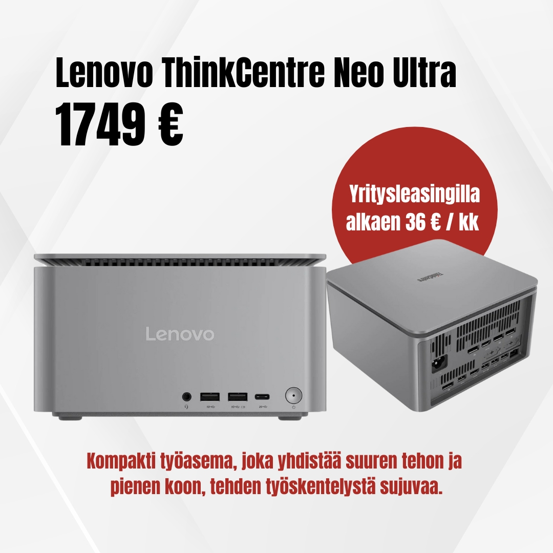Kannettavatietokone.fi Facebook ad: Lenovo-laatua leasingilla yrityksellesi helposti ja…